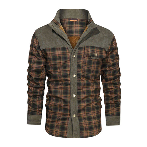 Men's Jacket Fleece Thick Army Coat Autumn Winter Jacket